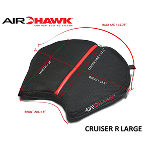 AIRHAWK Cruiser R Large Measurment